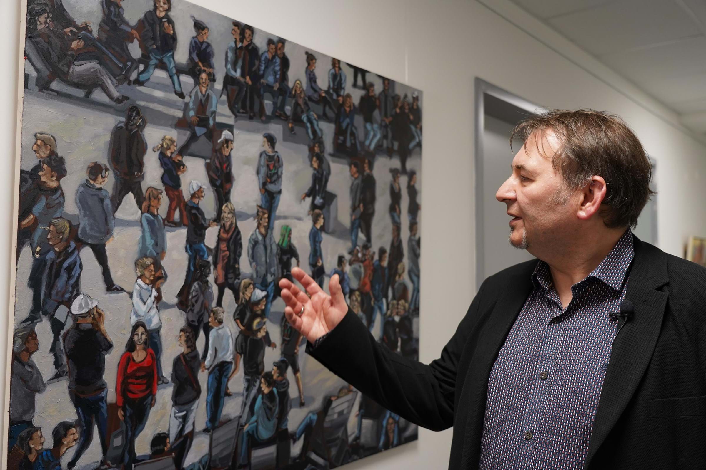 „KunstGänge“: Ausstellung in den Räumen der Sozialverwaltung